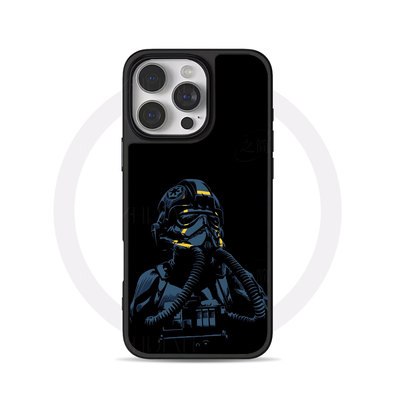 钛战机飞行员大孔黑框玻璃磨砂磁吸碳纤纹手机壳适用苹果iphone17promax华为15/16PLUSP80PROMATE70PROMATE80