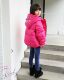 连帽刺绣logo夹克式 IRK0008C 出口外贸RADY童装 中棉棉衣外套