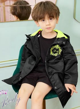 IRK0036C 出口外贸RADY童装 连帽冲锋衣外套内里网眼布春秋款