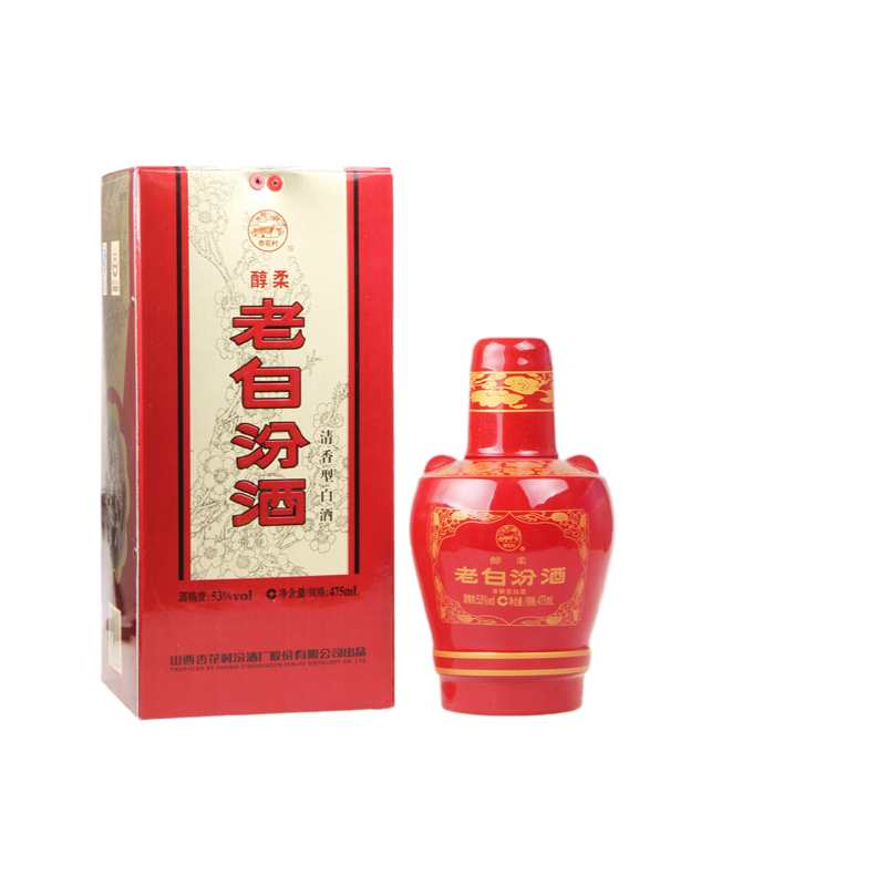 汾酒瓷瓶山西清香型国产高度白酒