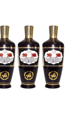 2020年汾酒42度棕汾玻璃瓶500ml*3瓶装杏花村清香型高粱粮食白酒