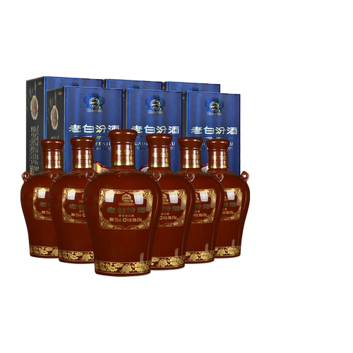 53度封坛15老白整箱国产白酒汾酒