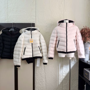 无胆无缝压胶90白鸭绒排骨羽绒服运动风拉链连帽 羽绒 Skk Store