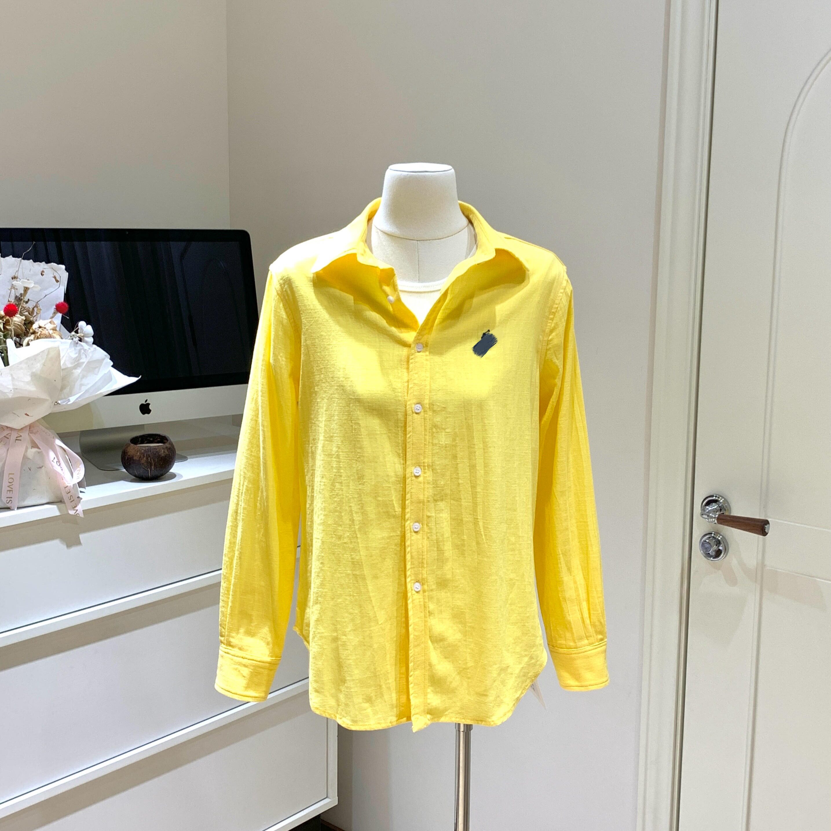 宅女同款 Ra 女装 26年早春经典版型亚麻衬衫RL27490图片