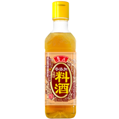 鲁花零添加陈酿料酒418ml