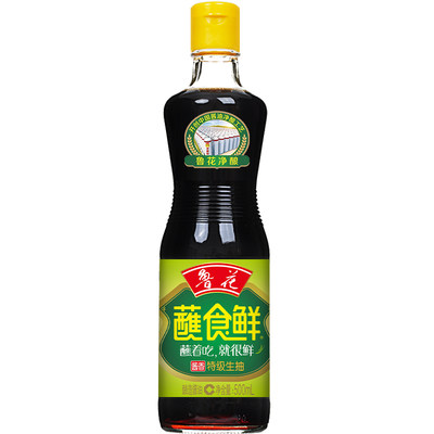 鲁花直营蘸食鲜酱香酱油酿造