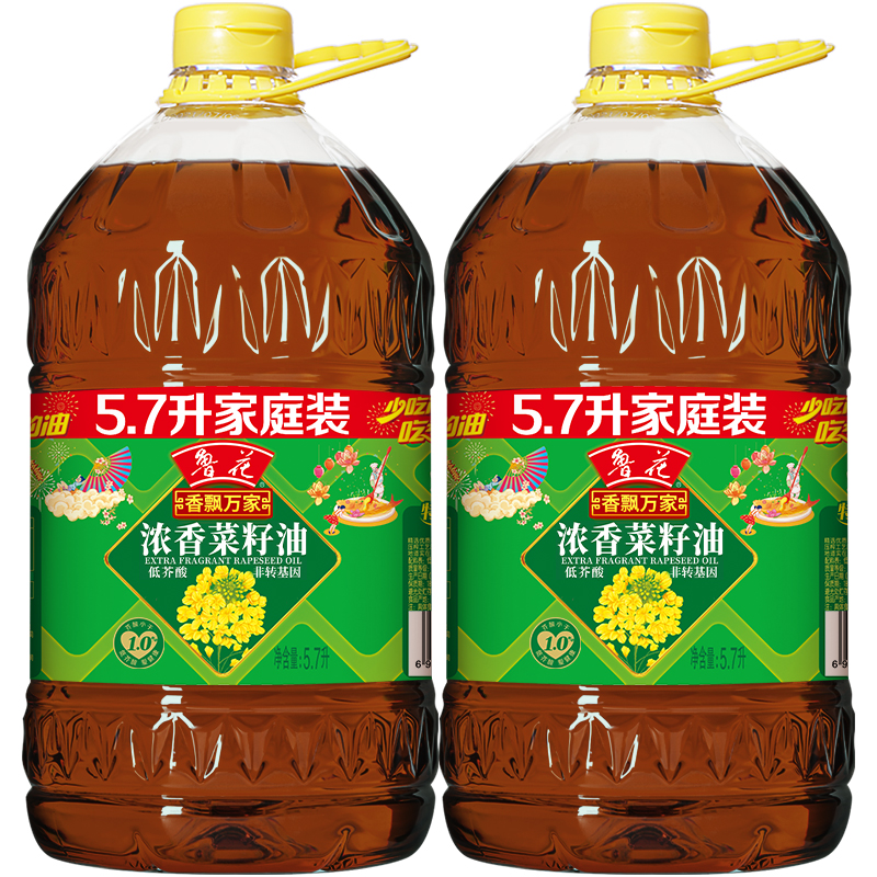 香飘万家低芥酸菜籽油