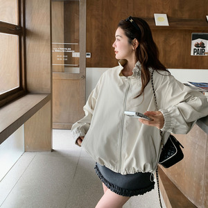 现货抽绳立领外套 B092-2609-P145-K238图片
