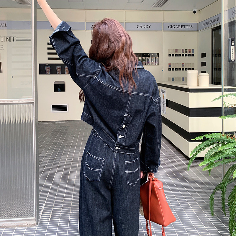 现货092-2526牛仔套装P185控278,女装套装/套裙,浙宝092