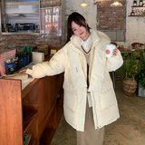 新款围脖款羽绒服092-2251-P285控428，女装羽绒服，浙宝092