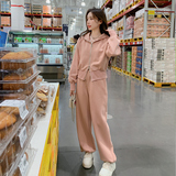 2023新款粉色运动套装092-2308，女装运动套装，浙宝092