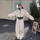 现货092-2602浅灰休闲套装P175控288，女装运动套装，浙宝092