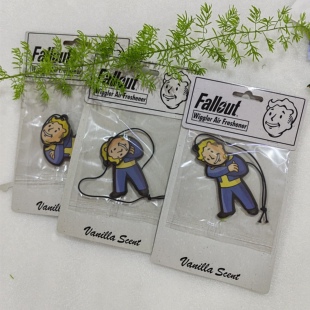 辐射避难所FALL OUT欧美正品车载挂件纸质香片