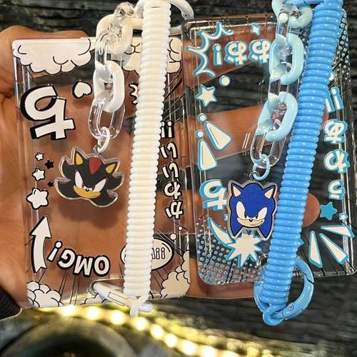 刺猬索尼克周边亚克力卡套