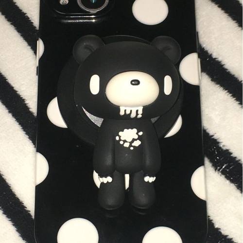 gloomybear暴力熊手机支架手机壳 360 度可旋转苹果专用