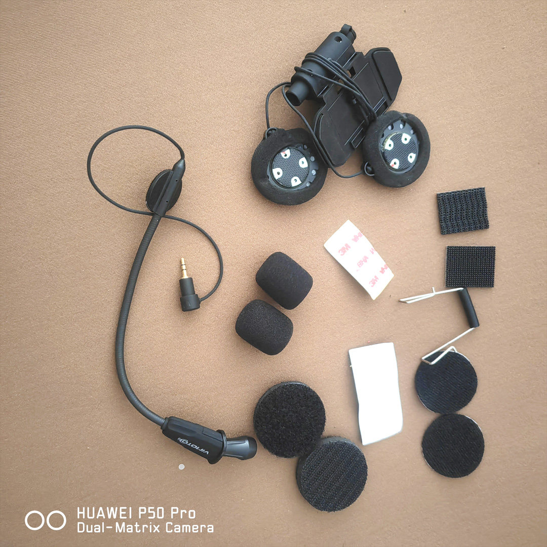 维迈通蓝牙耳机V8 V6 V3内置无线对讲摩托车蓝牙头盔适配器K线耳
