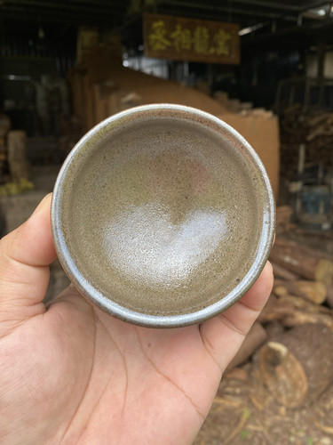 丞相龙窑柴烧建盏采用当地矿土草木灰自然物质入釉不加提纯等物质