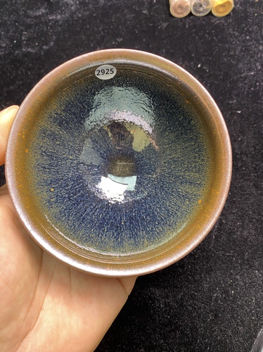 丞相龙窑柴烧建盏茶杯主人杯口径9.6cm高5.4cm重量132g容量160cc