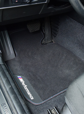 Turbo丝绒脚垫适用宝马进口1系脚垫F20国产1系脚垫M140i120i 125i