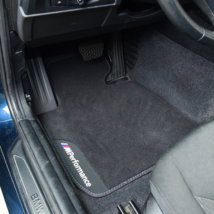 Turbo丝绒脚垫适用宝马进口1系脚垫F20国产1系脚垫M140i120i 125i