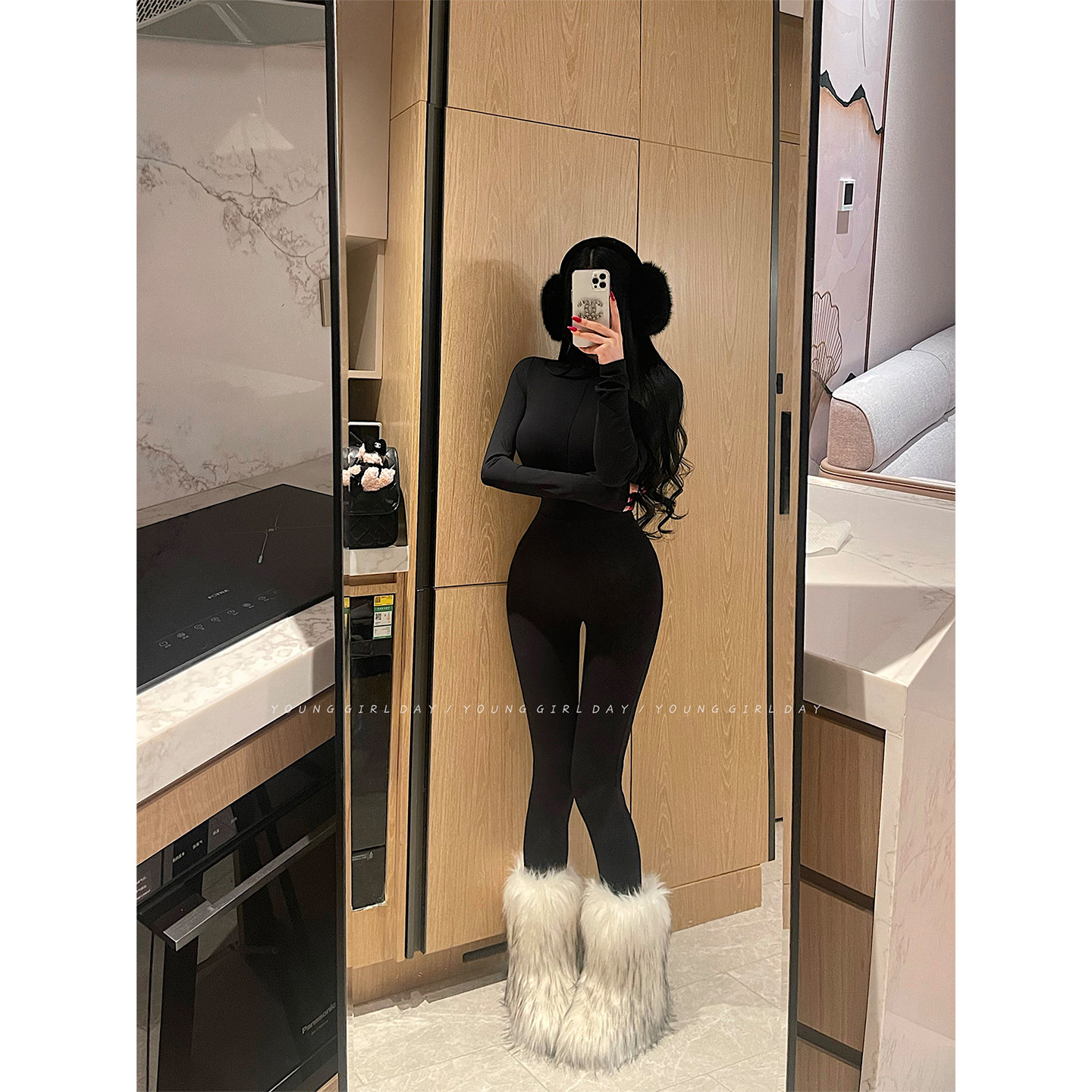 YoungGirlDay纯欲辣妹拉链紧身健身瑜伽服滑雪服运动休闲连体长裤,女装/女士精品,连体衣/裤,淘宝优惠券,粉丝福利购,淘宝优惠卷