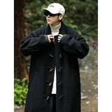 现货2025冬款中长款大衣皮毛一体男装外套XZ415-YG700P145，女装短外套，星座415