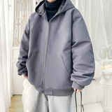 2025冬装连帽棉衣大码宽松棉袄XZ415-M013P115，男装棉衣，星座415