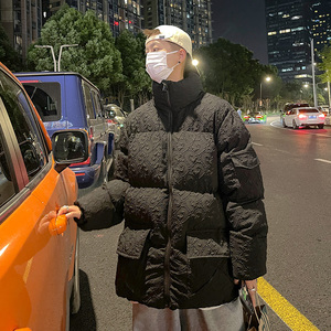 2025港风冬装棉服 男装立领大码休闲棉袄  XZ415-M301P120图片