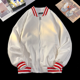 2023毛毯麂皮绒棒球服夹克美式外套男上衣DSA012A-JK522P70，男装夹克，星座415