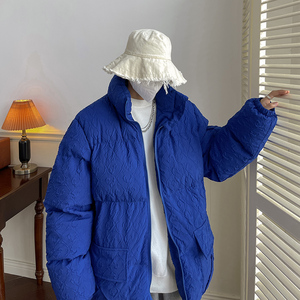 现货2025港风冬装棉服 男装立领大码休闲棉袄  XZ415-M301P120图片