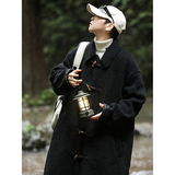 现货2025冬款中长款大衣皮毛一体男装外套XZ415-YG700P145，女装短外套，星座415