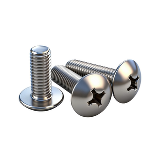 316不锈钢大扁头机牙螺钉TM宽头十字螺丝M3M4M5M6M8