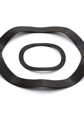 65MN波形垫圈3-30电机轴承弹簧波型垫圈弹性垫片黑色波浪垫三波峰