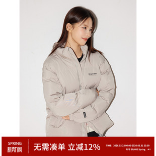 RPB 90白鸭绒秋冬保暖立领面包服宽松加厚羽绒服 BRAND男女情侣款