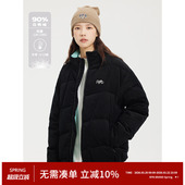 国潮灯芯绒羽绒服 90白鸭绒立领秋冬保暖面包服情侣款 RPB BRAND