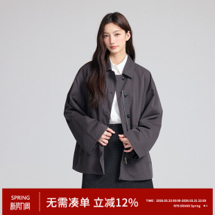 夹克风衣外套春 宽松中长款 RPB BRAND超飒cleanfit高级感通勤工装