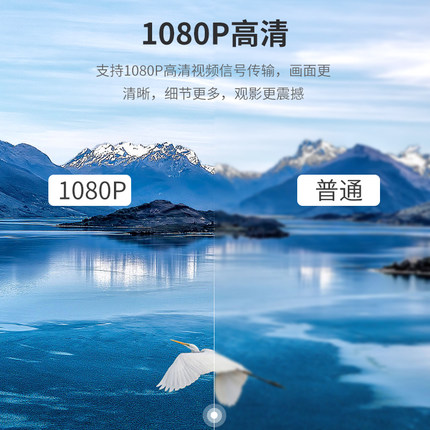 迈拓维矩hdmi转vga转换器带音频hdim高清接口笔记本电脑显示器vga