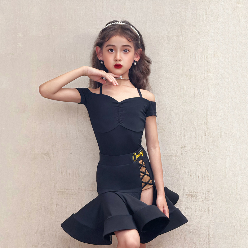 CONNY儿童拉丁舞服分体套装