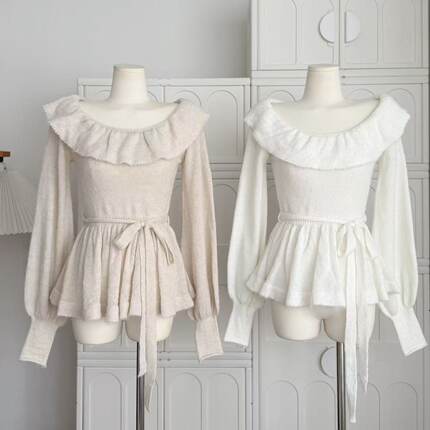 一字肩上衣外套2025新款长袖收腰显瘦气质时尚设计感穿搭春秋