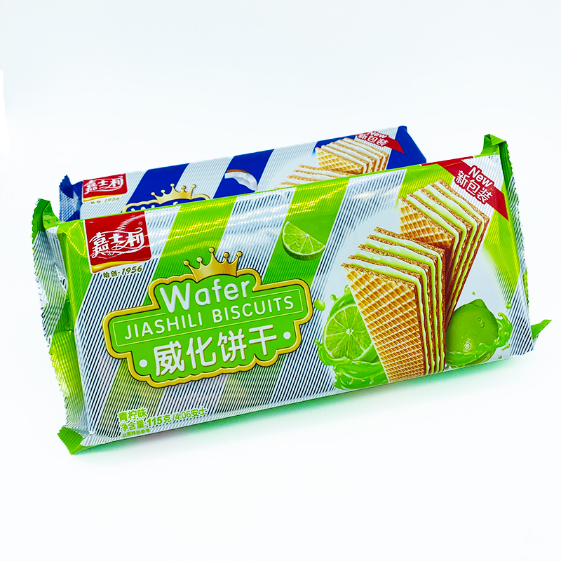 嘉士利威化饼干115gx10袋