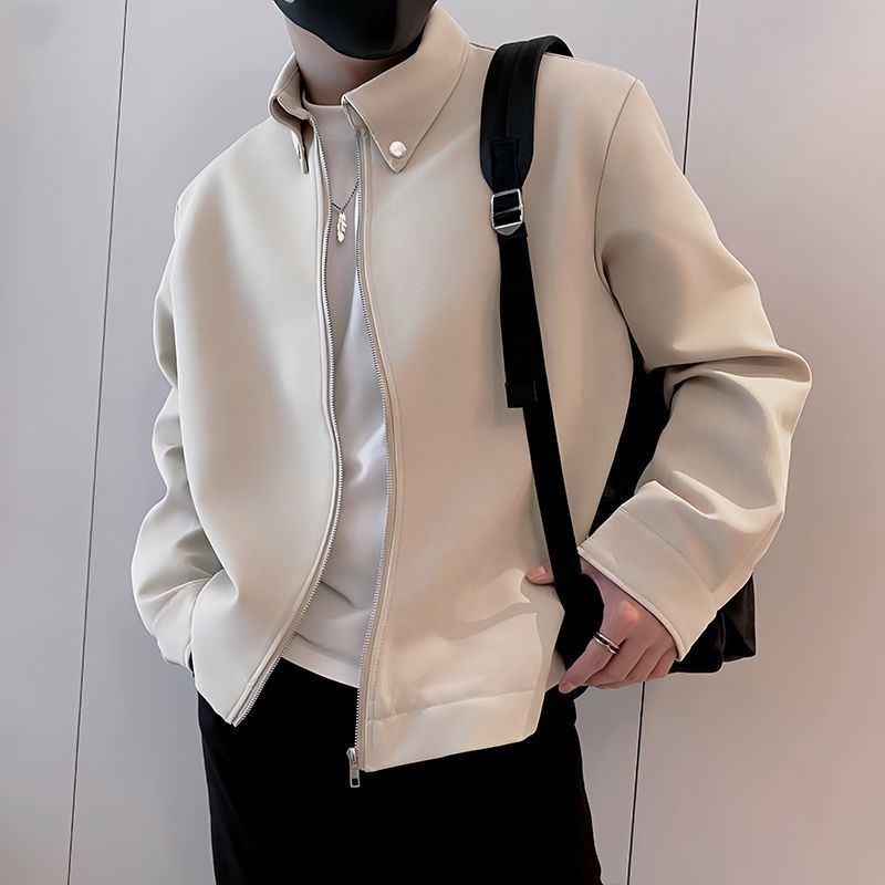 2026春秋男士简约百搭夹克
