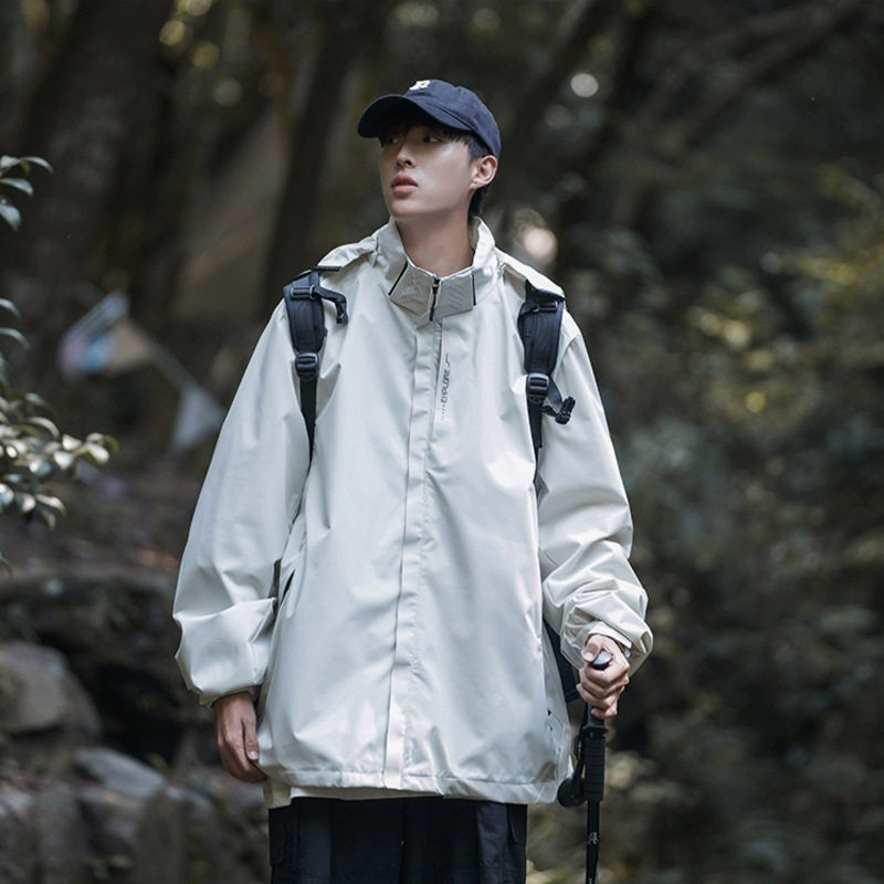 男士三合一户外登山徒步冲锋衣