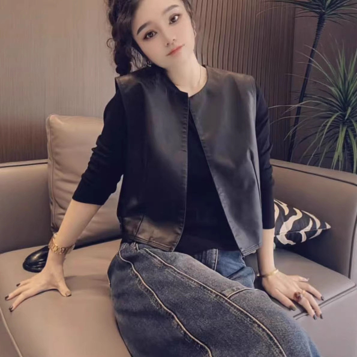 女2026秋季新款韩版时尚马甲