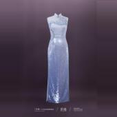 茧迹原创改良旗袍 玲珑