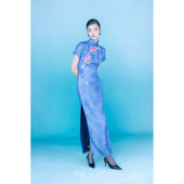 茧迹2026新春作品集 锦鲤刺绣旗袍「寻芳」 见 原创中式