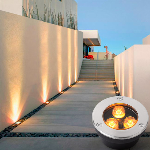 地埋灯超薄led户外墙角