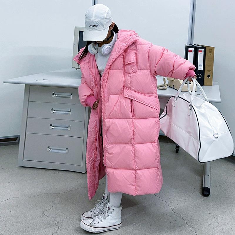 女童长款羽绒服冬季新款