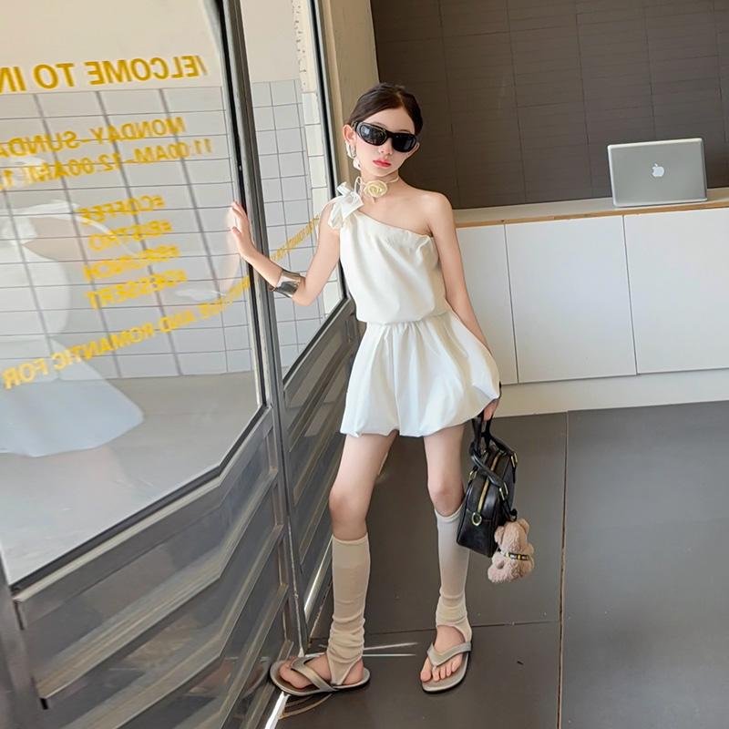 女童夏季连衣裙2025新款