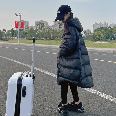 女童女童羽绒服冬季中长款外套