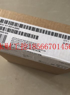 议价6ES7317-2EK14-0AB0 SIMATIC S7-300 CPU 317-2 PN/DP中 央￥